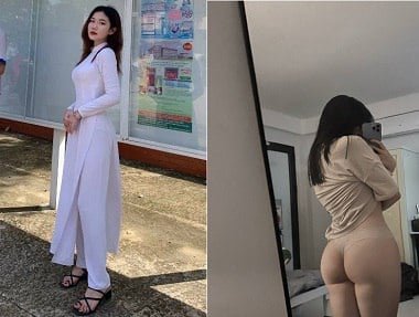 Phát hiện cô gái có vòng 3 lớn thích tư thế doggy là số một